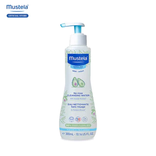 Nước Làm Sạch Mặt Và Cơ Thể Cho Trẻ Sơ Sinh & Em Bé Da Thường Mustela 300ml