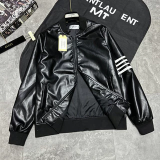 🔥Hot🔥 Áo Khoác Bomber da Thom tầng lớp cho trờ đông NeWW 2023 đường không đụng chợ L09