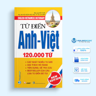Sách Từ Điển Anh Việt 120000 Từ - Văn Lang