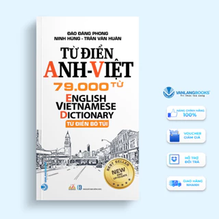 Sách Từ Điển Anh Việt 79000 Từ - Văn Lang