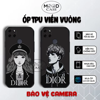 Ốp lưng Realme C21Y , C25Y TPU cạnh vuông | MOOD case Ốp lưng bảo vệ camera