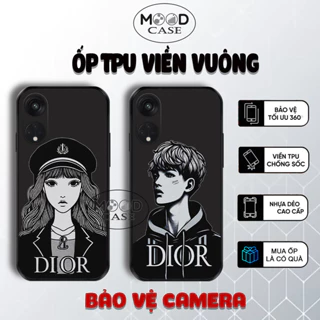 Ốp lưng Reno 8T 5G , Reno8 T 4G TPU cạnh vuông | MOOD case Ốp lưng bảo vệ camera