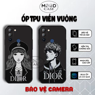 Ốp lưng Tecno Spark Go 2022 , Pop 5 Lite , Spark 6 go , Spark 8C TPU cạnh vuông | MOOD case Ốp lưng bảo vệ camera