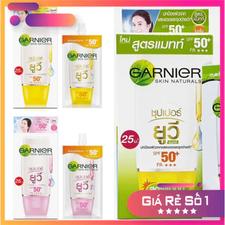[ loại 1] Kem chống nắng Garnier Skin Naturals Thái Lan dạng gói 7ml