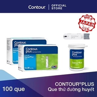 Que thử đường huyết CONTOUR PLUS (100 hộp )