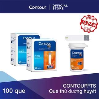 Bộ que thử đường huyết CONTOUR TS (100 /hộp)