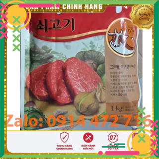 (Date xa nhất) Hạt Nêm CJ FOODS Vị Bò Dasida 1Kg - Nhập Khẩu Hàn Quốc hatnem [có tách lẻ]