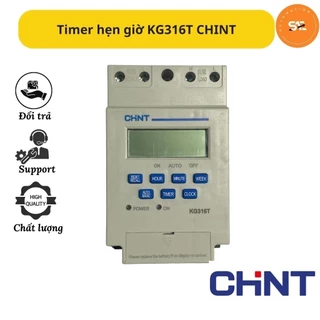 Công tắc hẹn giờ KG316T CHINT tự động 24H hàng chính hãng