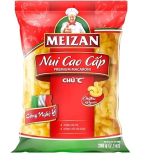 Nui Cao Cấp Chữ "C" - MEIZAN - Gói 200g