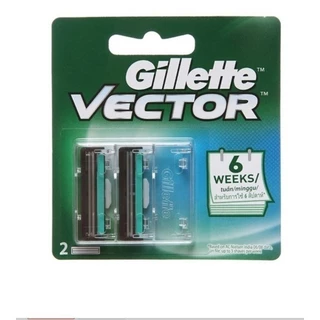 Lưỡi Dao Cạo Râu - GILLETTE VECTOR - Vĩ 2 cái