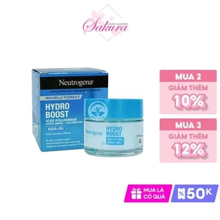 Kem Dưỡng Neutrogena Aqua Gel, Dưỡng Ẩm Cấp Nước Tái Tạo Phục Hồi Cho Da