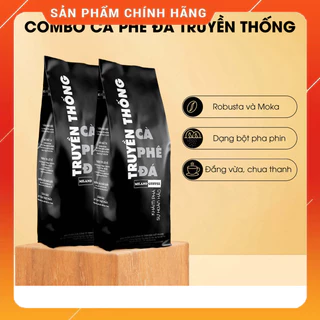 (Sỉ rẻ) Combo 2 gói Cà phê Milano loại cà phê Đá 1 Truyền Thống 250g