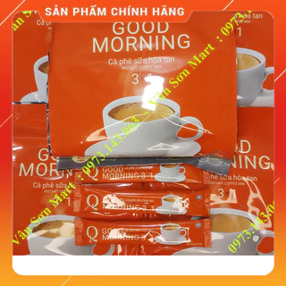 (Sỉ rẻ) 03 bịch cà phê sữa Good morning Trần Quang 480g (24 gói dài * 20g)