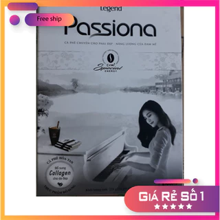 (Sỉ lẻ) Cà phê Passiona hòa tan 4in1 hộp 14 gói 16gr [tách lẻ có HĐ nhập]