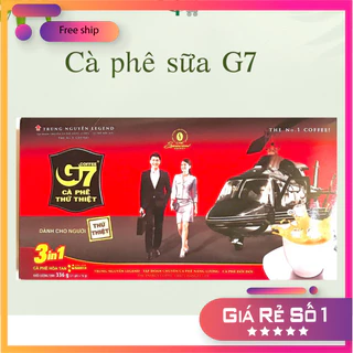 (Sỉ lẻ) Cafe hòa tan - cà phê sữa G7 3 in 1 [tách lẻ có HĐ nhập]