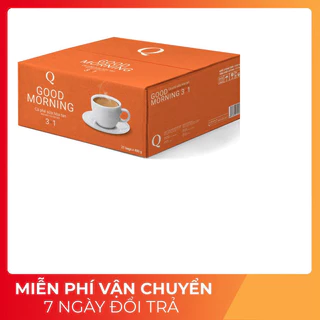 (Sỉ rẻ) THÙNG Cà Phê Hòa Tan 3in1 Good Morning Trần Quang ( 1Thùng/21 bịch x 480gr (24 gói x 20gr)