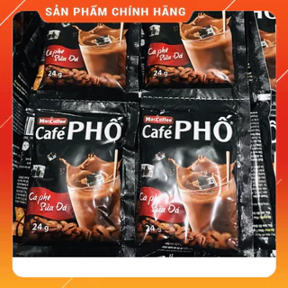 (Sỉ rẻ) Dây 10 Gói Cà Phê Phố Sữa Đá 10 gói *24g date mới