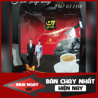 (Sỉ rẻ) (B50) - Cà phê Trung Nguyên G7 3in1 (50 gói/ bịch) [có tách lẻ]