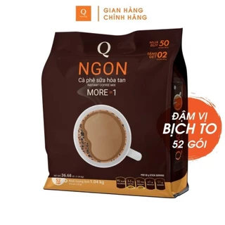 sỉ Cà phê sữa Ngon Trần Quang bịch lớn 1.04Kg (52 gói dài * 20g)