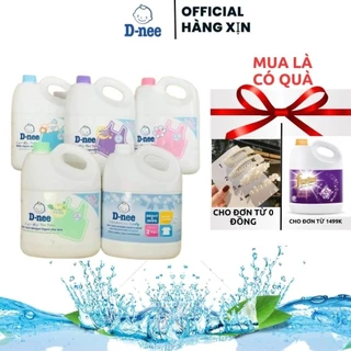 (TRỢ GIÁ) Nước giặt Dnee 3000ml-Nước Giặt Xả Cho Trẻ Em an toàn (Chính hãng Công ty Đại Thịnh) ..