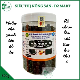 Viên hà thủ ô mật ong rừng 500g – làm đen tóc, bổ máu, bổ thận – Siêu thị nông sản