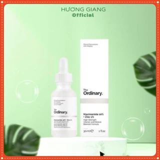 Serum The Ordinary Niacinamide 10% Zinc 1% se khít lỗ chân lông, sáng da, giảm thâm 30ml  HuongGiang Official