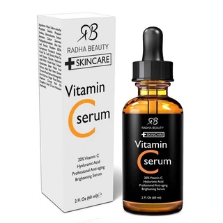 [60ml] Serum RADHA BEAUTY SKINCARE Vitamin C 20% - Radha Beauty Vitamin C