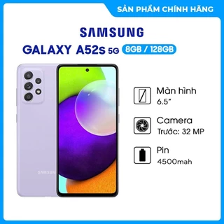 Điện thoại Samsung Galaxy A52s 5G - Hàng Chính Hãng fullbox nguyên seal bh 12 tháng