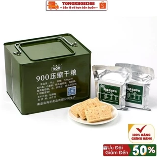 Thùng lương khô 3 sao Quân Đội Trung Quốc, thùng 4.0 kg (20 gói x200g)