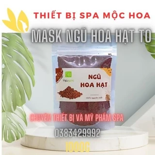 1kg Mặt nạ ngũ hoa hạt (hạt ngũ hoa, hạt đình lịch, hạt bình lịch, hạt nhũ hoa) Handmade Trắng da Giảm mụn