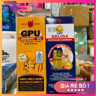 DẦU GỪNG GPU 60ML