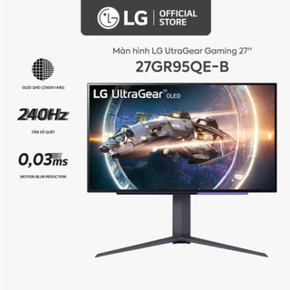 Màn hình LG 27GR95QE-B UltraGear 27" OLED 2K 240Hz G-Sync XẢ KHO GIÁ GỐC