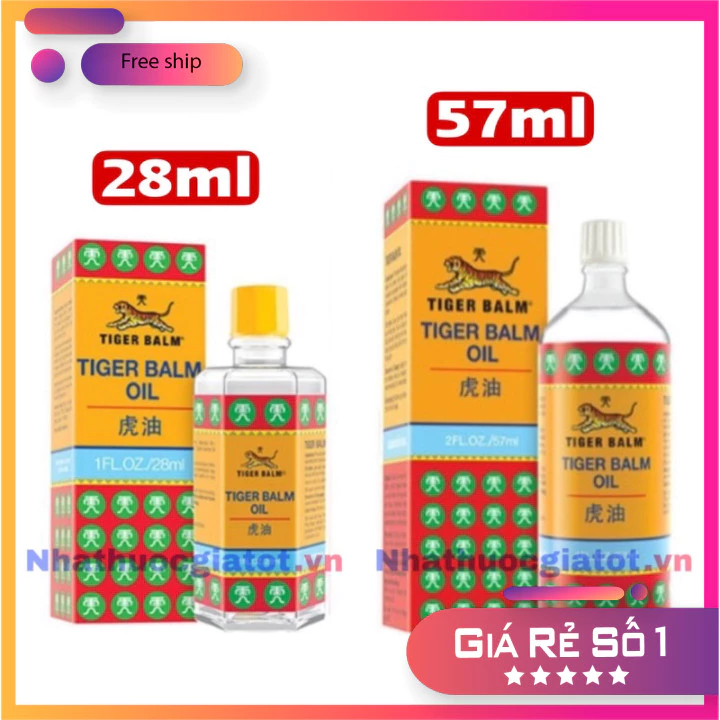 Dầu Xoa Bóp TIGER BALM OIL Hàng Chính Hãng