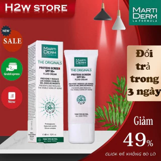 Kem Chống Nắng Martiderm The Originals Proteos Screen SPF50+ Phổ Rộng Toàn Diện Ngừa Lão Hóa 40ml