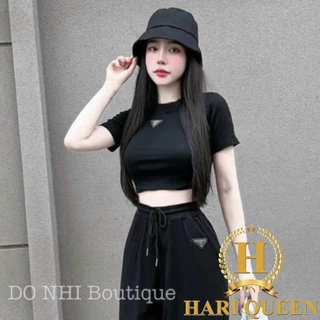 Áo croptop body BRADA ngắn tay cá tính HARIQUEEN