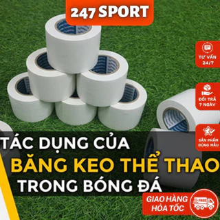 Băng keo thể thao nano, Băng quấn chống căng cơ, chống chấn thương bóng đá chuyên dụng