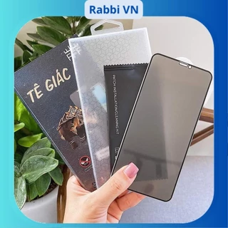 [Chống Nhìn Trộm] Kính Cường Lực Tê Giác Full màn 7plus/8/8plus/x/xr/xs/11/12/13/14/15/pro/plus/promax