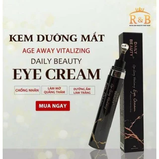 Kem dưỡng mắt Daily Beauty Age Away Vitalizing Eye Cream chống nhăn, làm mờ quầng thâm mắt, dưỡng ẩm làm trắng