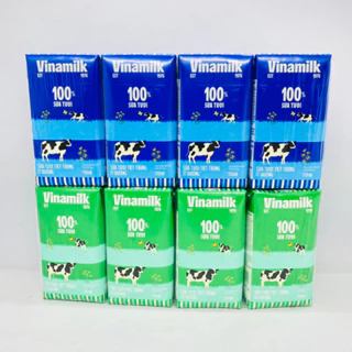 Lốc 4 Hộp Sữa Tươi Vinamilk Có Đường 110ml