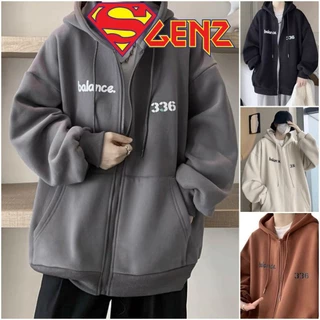 Áo khoác nỉ hoodie unisex nam nữ Balance 336 SUPEARGENZ