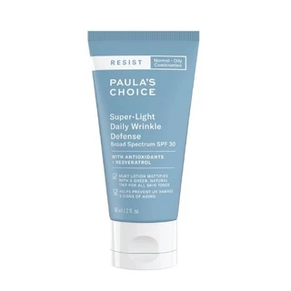 Kem Chống Nắng  Cho Da Dầu, Lão Hóa Paula's Choice Resist Super-Light Daily Wrinkle Defense SPF 30