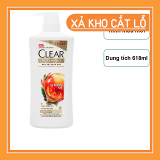 (Thảo dược thiên nhiên) Dầu gội đầu Clear Botanique 9 thảo dược quý cho da đầu yếu sạch gàu nhờn ngứa chai 630g