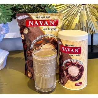 Ngũ cốc navan 7 vị đậu 800gr chính hãng giá sỉ date mới giúp tăng cân giảm cân lợi sữa sau sinh