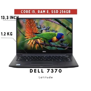 Laptop Dell Nhập Xịn 7370 Đời Mới/Ram 8Gb/SSD 256Gb/Màn 3k Tràn Viền /Mỏng Nhẹ Đẹp Keng  99%