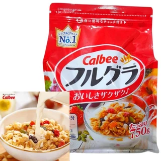 Ngũ cốc kèm hoa quả sấy Nhật Bản Calbee
