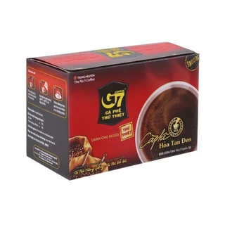 Cà phê đen hòa tan G7 hộp 30g (15 gói x 2g)