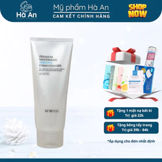 Sữa Rửa Mặt Trắng Da BEBECO Premium Whitening Arbutin Foam Cleanser 150ml Hàn Quốc