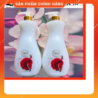 (Thảo dược 100% an toàn cho trẻ) Sữa Tắm Dưỡng Trắng Mịn Da Ajola White Naturally Shower Vitamin E ( 1200ml )