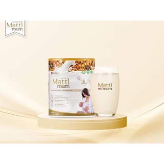Sữa hạt lợi sữa Matti Mum 100% đạm thực vật cho mẹ sau sinh - Hộp 650g