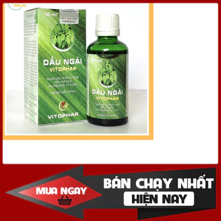 (Hàng mới date xa) Dầu xoa bóp xương khớp, giảm đau vai gáy_Tinh Dầu Ngải Cứu Vitophar 50ml - Giảm đau nhức xương khớp,